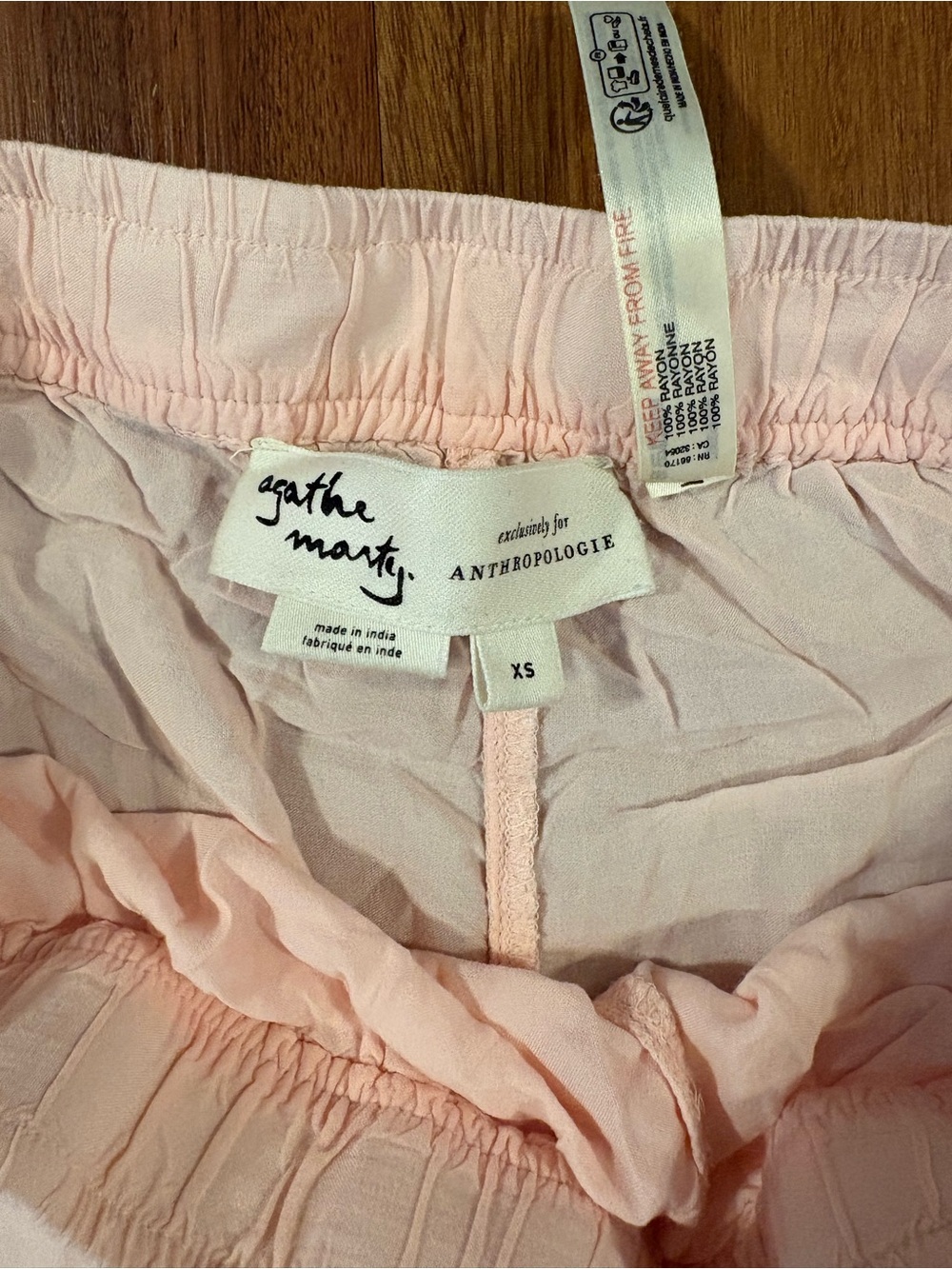 🌸 Agathe Marty for Anthropologie matching set in Size Small! - Picture 10 of 10